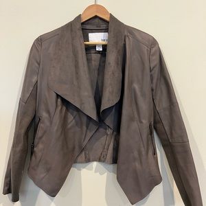 XXS Bar III faux leather jacket - grey